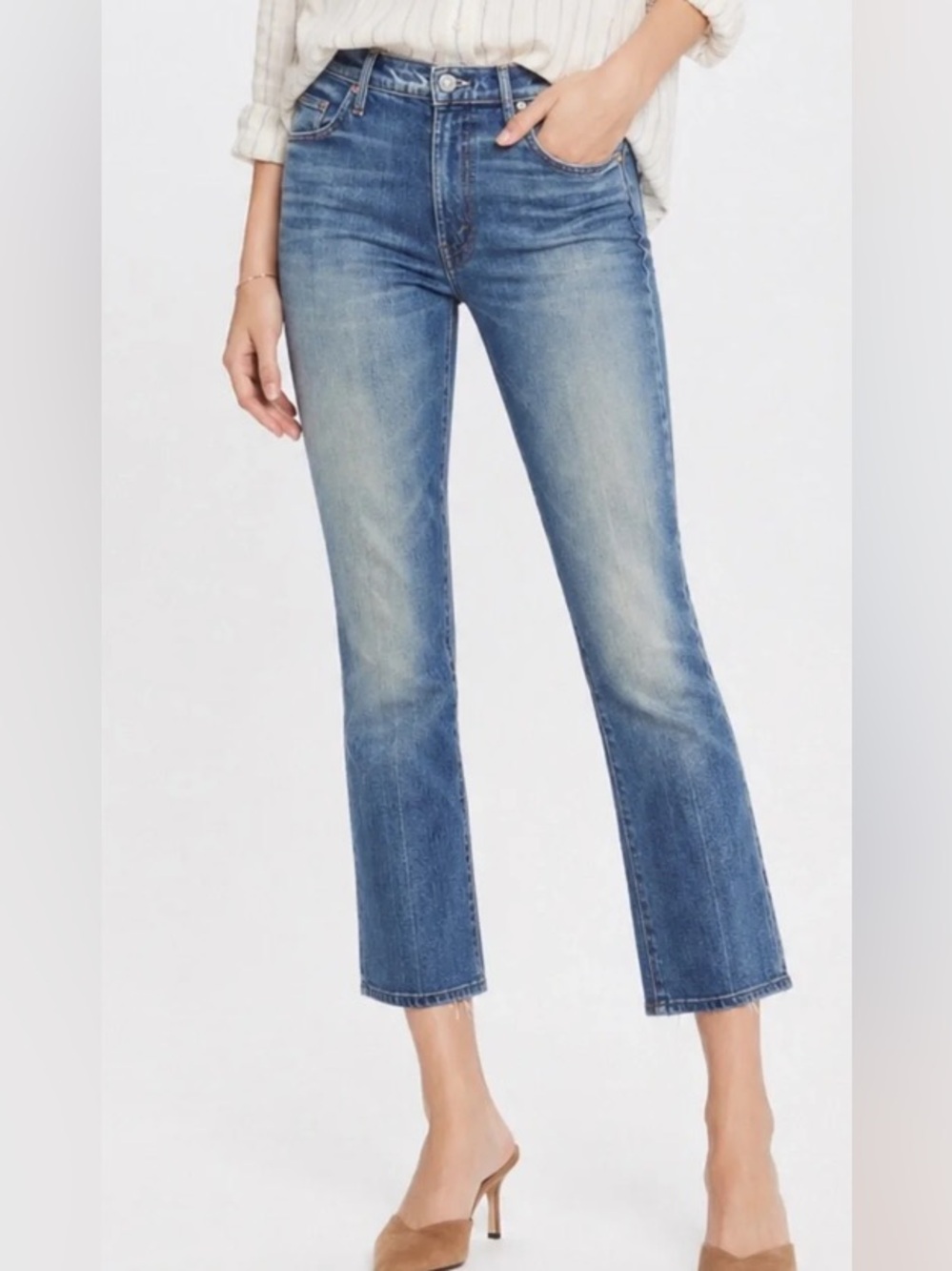 MOTHER The Insider Ankle Jeans-Sacred-Size 29